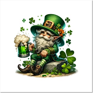 St Patricks Day Leprechaun Posters and Art